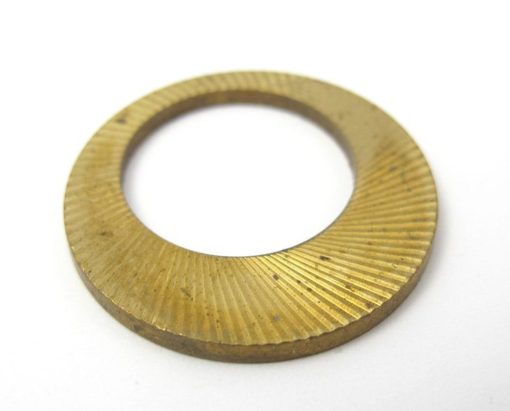 Vintage Brass Circle Hoop Pendant