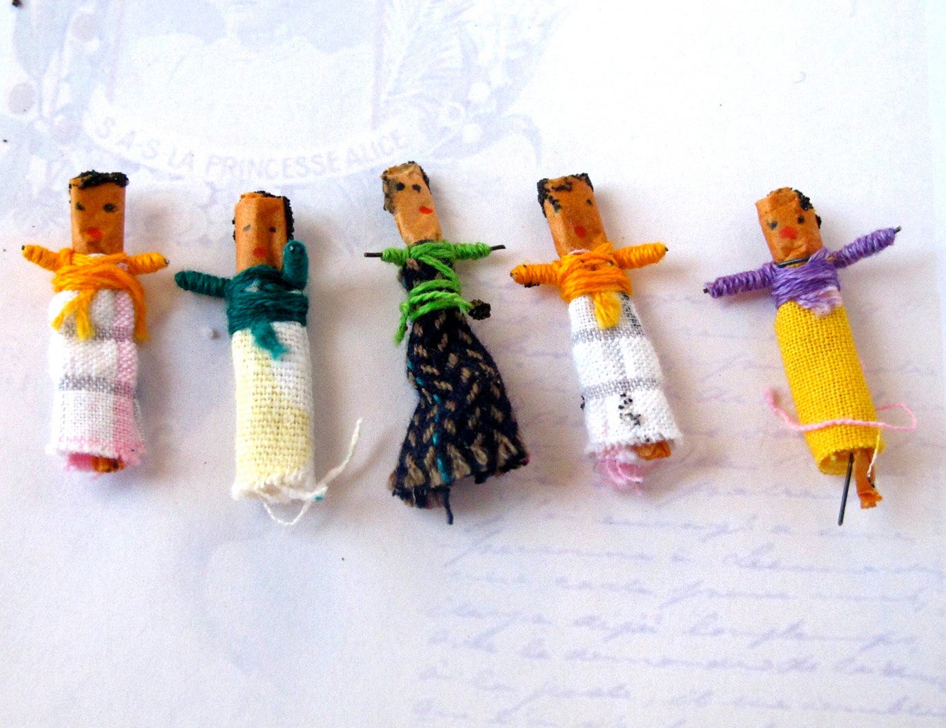 Worry Dolls Handmade Mini Set