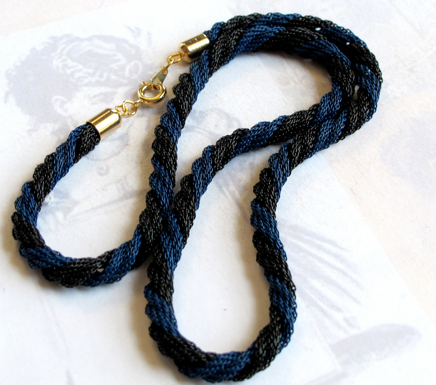 DIY Braided Rope Necklace