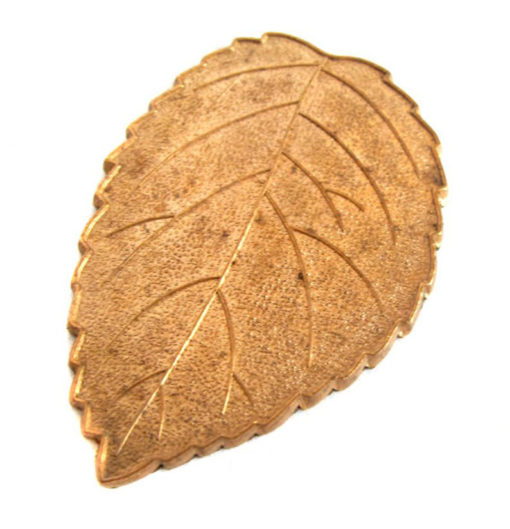 brass leaf pendants