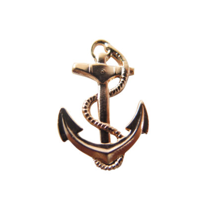 Rose Gold Plated Anchor and Rope Charms