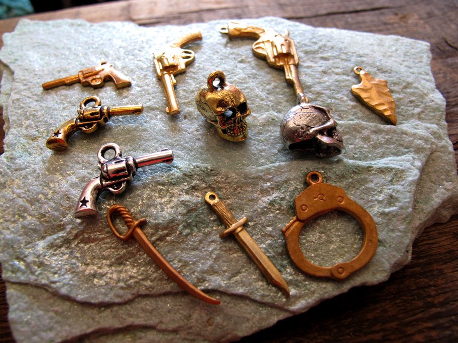 Build Your Own Charm Necklace – Weapon Outlaw Collection | Brooklyn Charm