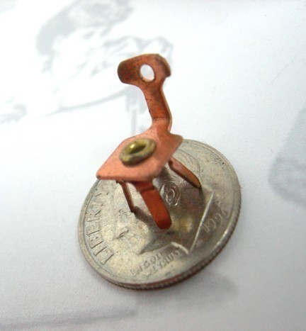Vintage Copper Riveted Chair Charms