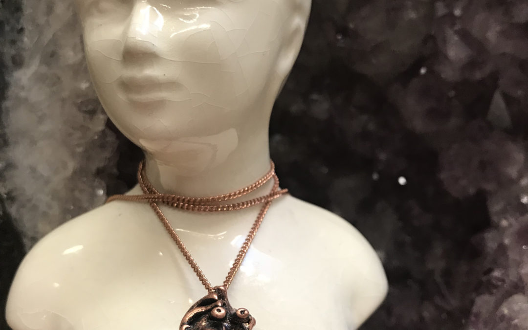 Dainty Anatomical Heart Necklace