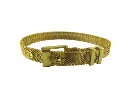 brass mesh bracelet