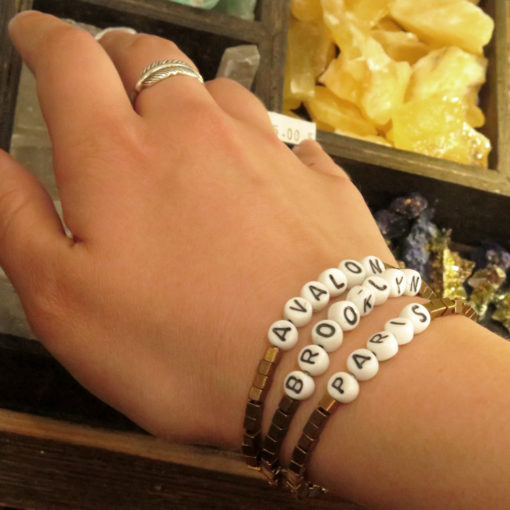 letter bead bracelet, letter bead bracelet Suppliers and Manufacturers at