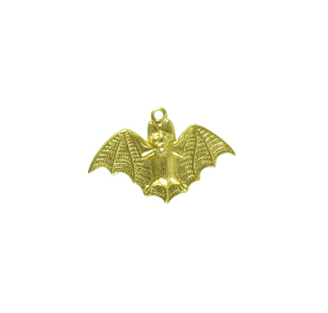 Brass Bat Charm