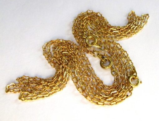 peanut chain necklaces