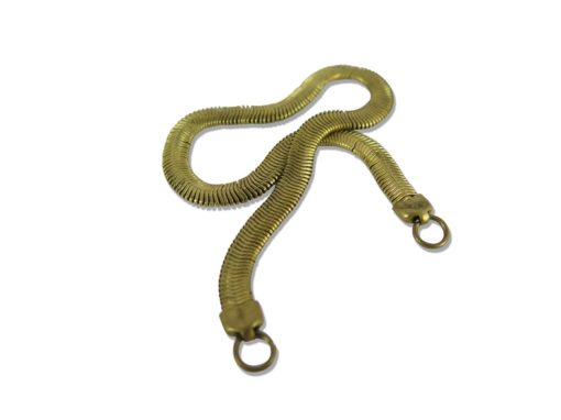 vintage herringbone chain bracelet findings