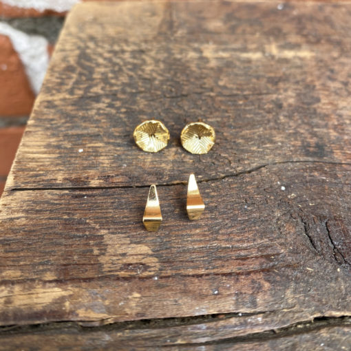 unique shape stud earrings