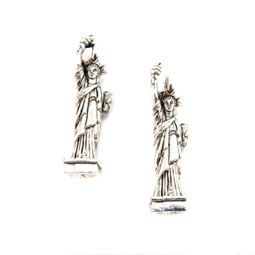statue of liberty - antiqued silver - 1
