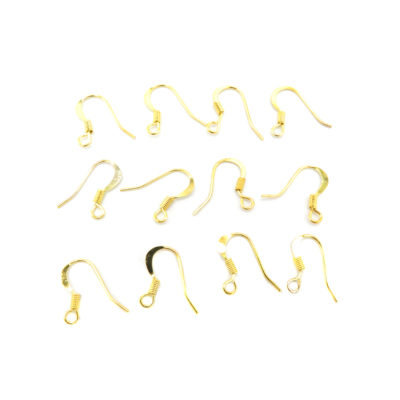 gold plated hook earring findings
