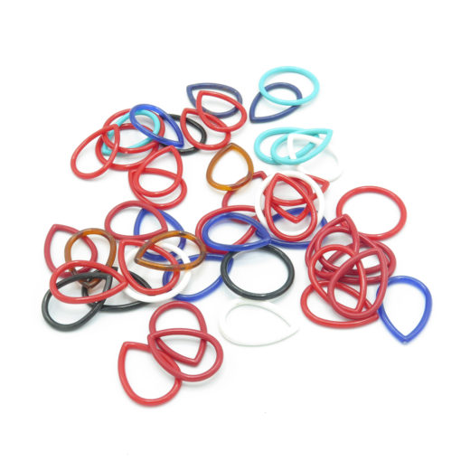 giant plastic mixed shape charms