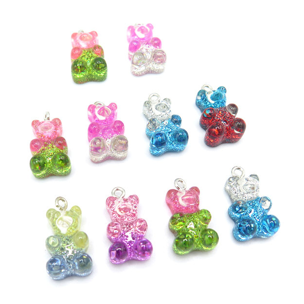 Resin Gummy Bear Charm | Candy Bookmark | Gummies Stitch Marker