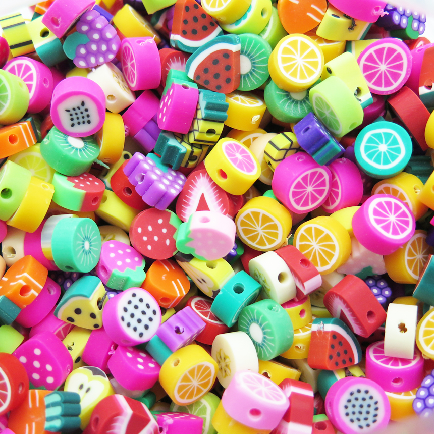  Polymer Clay Beads