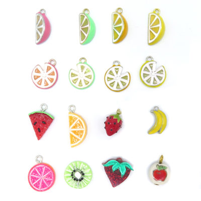 Colorful Lot of Transparent Resin Gummy Bear Charms