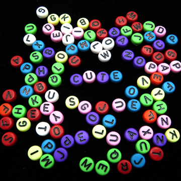 Cousin Fun Pack Acrylic Alphabet Beads 85/Pkg-Square Rainbow, 1 count -  Ralphs
