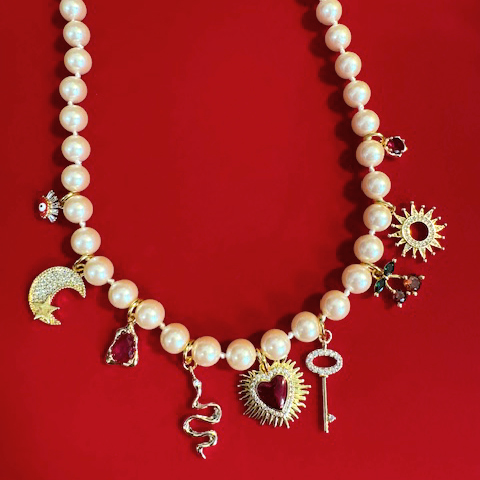 Pearl Necklace Chain for Custom Jewelry | Brooklyn Charm
